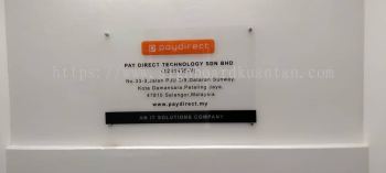 PAY DIRECT TECHNOLOGY ACRYLIC  POSTER FRAME AT KUANTAN 