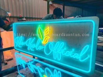 OUTDOOR & INDOOR LED NEON SIGNAGE AT KUANTAN AIR PUTIH 