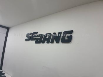 SEBANG INDOOR 3D LED BACKLIT SIGNAGE AT KUANTAN AIR PUTIH 