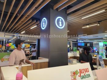 INDOOR LOGO 3D LED BOXUP SIGNAGE AT KUANTAN AIR PUTIH 