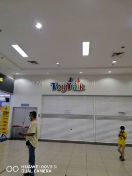 TOYTALK INDOOR 3D LED FRONTLIT SIGNAGE AT KUANTAN AIR PUTIH 