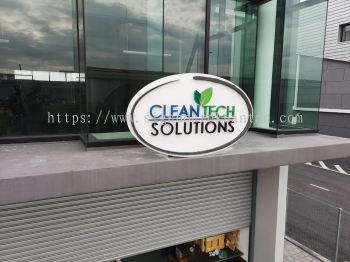 CLEAN TECH SOLUTIONS OUTDOOR PVC FOAM BOARD 3D LETTERING AT KUANTAN AIR PUTIH 