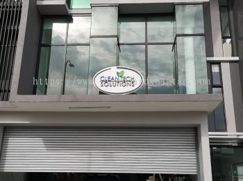 CLEAN TECH SOLUTIONS OUTDOOR PVC FOAM BOARD 3D LETTERING AT KUANTAN AIR PUTIH 