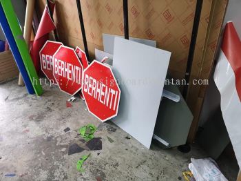 ACP ROAD SIGNAGE SUPPLY AT KUANTAN AIR PUTIH 