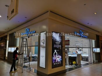 DIAMOND & PLATINUM INDOOR 3D LED FRONTLIT SIGNAGE AT KUANTAN AIR PUTIH