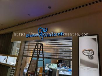 DIAMOND & PLATINUM INDOOR 3D LED FRONTLIT SIGNAGE AT KUANTAN AIR PUTIH