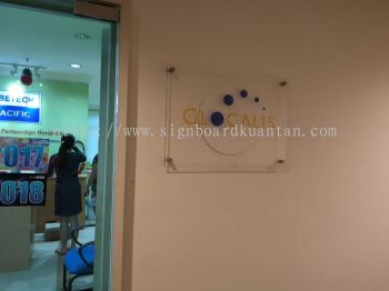 GLOCALIS ACRYLIC POSTER FRAME SIGNAGE AT KUANTAN AIR PUTIH 