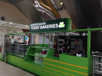 TODAY BAKERIES KEDAI ROTI DAN KEK INDOOR 3D LED FRONTLIT SIGNAGE AT KUANTAN AIR PUTIH 