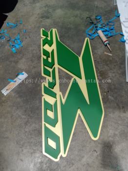 SPEED 9 OUTDOOR PVC FOAM BOARD 3D LETTERING SIGNAGE AT KUANTAN AIR PUTIH 