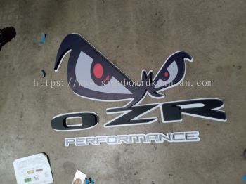 SPEED 9 OUTDOOR PVC FOAM BOARD 3D LETTERING SIGNAGE AT KUANTAN AIR PUTIH 