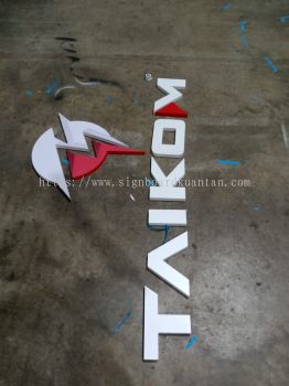 SPEED 9 OUTDOOR PVC FOAM BOARD 3D LETTERING SIGNAGE AT KUANTAN AIR PUTIH 