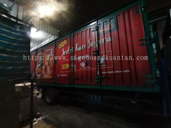 TRUCK LORRY & VAN STICKER PRINTING AT KUALA TERENGGANU TOWN