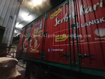 TRUCK LORRY & VAN STICKER PRINTING AT KUALA TERENGGANU TOWN