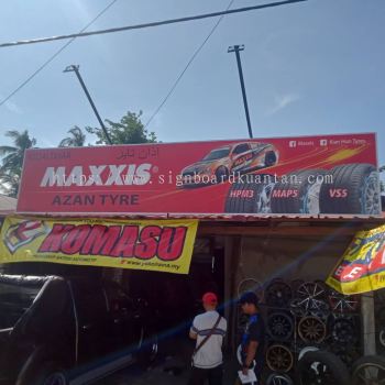 MAXXIS METAL G.I SIGNAGE AT KUANTAN AIR PUTIH 