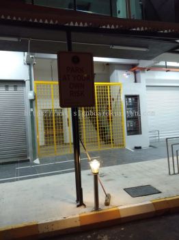 PASARAYA JOMMART OUTDOOR ACP PARKING SIGNAGE AT KUANTAN AIR PUTIH