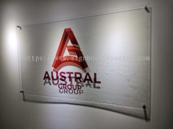 AUSTRAL GROUP ACRYLIC POSTER FRAME AT KUALA TEMBELING PAHANG MALAYSIA