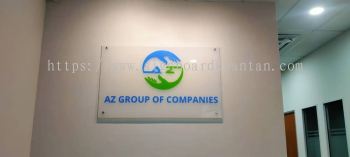 AZ GROUP OF COMPANIES ACRYLIC POSTER FRAME AT BUKIT TINGGI PAHANG MALAYSIA