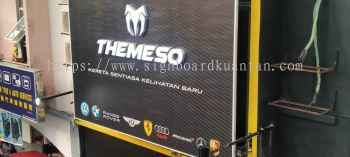 THEMESO BILLBOARD SIGNBOARD WITH 3D LED BOX UP LETTERING AT BENTONG TOWN PAHANG MALAYSIA