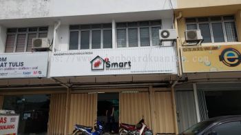 SMART PEST MANAGEMENT ALUMINIUM PANEL 3D BOX UP FRONTLIT- BACKLIT LETTERING SIGNAGE AT ROMPIN PAHANG