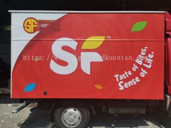 SOON FATT TRUCK LORRY & VAN STICKER PRINTING HIGH QUALITY WATERPROOF AT