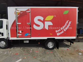 SOON FATT TRUCK LORRY & VAN STICKER PRINTING HIGH QUALITY WATERPROOF AT