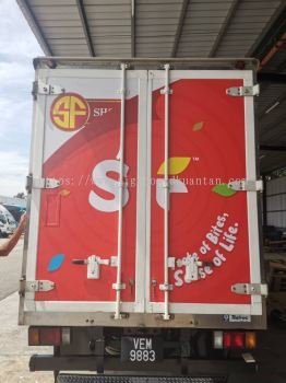 SOON FATT TRUCK LORRY & VAN STICKER PRINTING HIGH QUALITY WATERPROOF AT