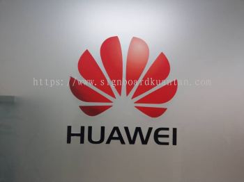 HUAWEI 3D ACRYLIC LETTERING-LASER CUT OUT LETTERING AT JELUTONG PENANG MALAYSIA