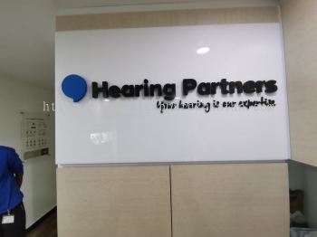 HEARING PARTNERS 3D ACRYLIC POSTER FRAME AT DUNGUN TERENGGANU MALAYSIA