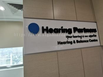 HEARING PARTNERS 3D ACRYLIC POSTER FRAME AT DUNGUN TERENGGANU MALAYSIA