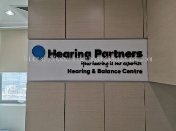 HEARING PARTNERS 3D ACRYLIC POSTER FRAME AT DUNGUN TERENGGANU MALAYSIA