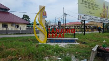 TANJUNG SEPAT ALUMINIUM BIG 3D BOX UP LETTERING SIGNAGE AT PENOR KUANTAN PAHANG MALAYSIA