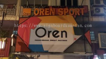 OREN SPORT BILLBOARD AT GOHTONG JAYA BENTONG PAHANG MALAYSIA