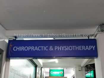 CHIROPRACTIC & PHYSIOTHERAPY DOUBLE SIDE LIGHTBOX AT BRINCHANG CAMERON HIGHLANDS PAHANG MALAYSIA