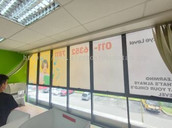 EYE LEVEL LEARNING CENTER GLASS STICKET AT IPOH KINTA PERAK MALAYSIA