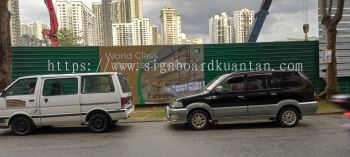 HOARDING PROJECT SIGNBOARD AT KAMUNTING LARUT, MATANG & SELAMA PERAK MALAYSIA