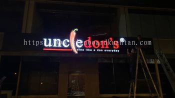 UNCLEDON'S INDOOR 3D LED FRONTLIT SIGNAGE AT BANDAR INDERA MAHKOTA KUANTAN PAHANG MALAYSIA