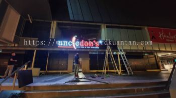 UNCLEDON'S INDOOR 3D LED FRONTLIT SIGNAGE AT BANDAR INDERA MAHKOTA KUANTAN PAHANG MALAYSIA