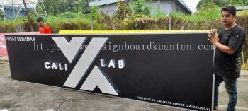 CALI LAB OUTDOOR 3D LED BOX UP BACKLIT LETTERING SIGNAGE SIGNBOARD AT KUALA BESUT, JABI, APAL, PASIR AKAR, TEMBILA, PULAU PERHENTIAN, KAMPUNG RAJA, JERTEH KULUA TERENGGANU MALAYSIA