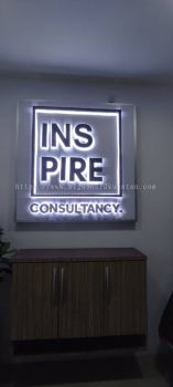 INSPIRE CONSULTANCY INDOOR 3D LED BOX UP BACKLIT SIGNAGE SIGNBOARD AT MARAN TOWN, CHENOR, LUIT, SRI JAYA, BANDAR TUN RAZAK, LUBUK PAKU PAHANG MALAYSIA