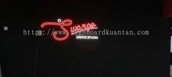 SWANGA DANCE STUDIO INDOOR LED NEON SIGNAGE AT