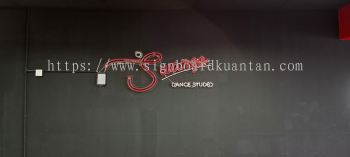 SWANGA DANCE STUDIO INDOOR LED NEON SIGNAGE AT