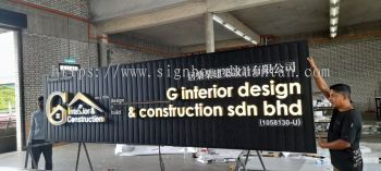 G INTERIOR DESIGN & CONSTRUCTION SIGNBOARD AT KEMAMAN