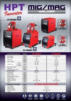 HPT MIG/MAG WELDING MACHINE IM4000EF/IM-5000EF