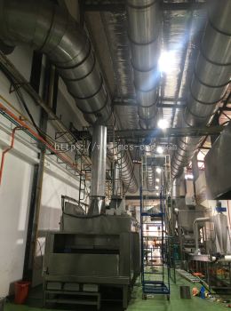 Installation of Ducting Work for New Production Machine (Exhaust Ducting to Release Hot Air)