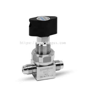 Superlok SODV1 Low Pressure Manual Diaphragm Valve (Shutoff Type)