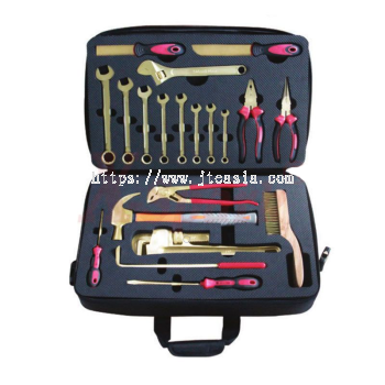 EXCELMANS (NoAA0921) Non-Spark Tool Set - 21pcs