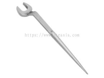 EXCELMANS 18105 Stainless Steel Wrench, Combination, Offset Type With Pin