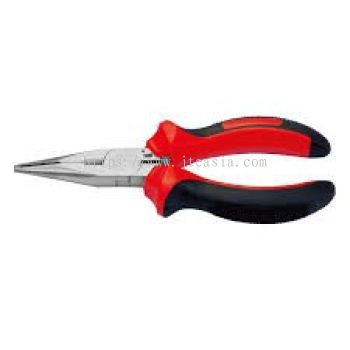 EXCELMANS 18304 Stainless Steel Pliers, Snipe Nose