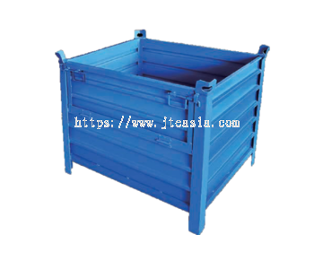 Stackable Corrugated Steel Containers