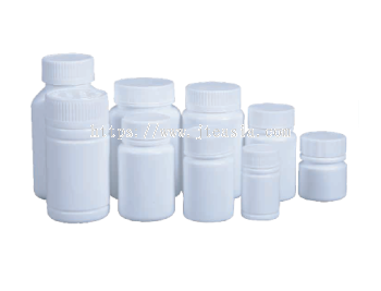 Food Grade Plastic Pharmaceutical Bottles - Round Mouth